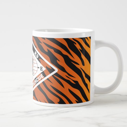 Tiger King Tasse! Jumbo-Tasse (Rechts)