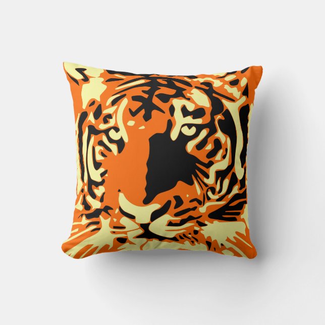 Tiger Kissen (Vorderseite)