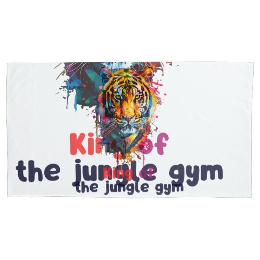 Tiger Kissenbezug (Vorderseite)