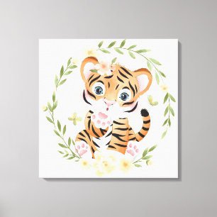 Tiger Kisses Canvas Print Leinwanddruck