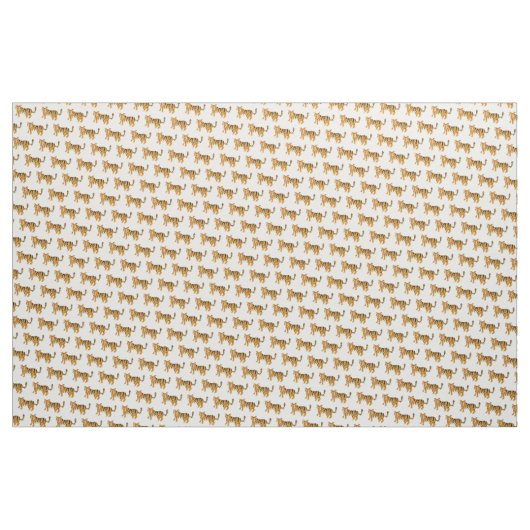 Tiger Kitty Stoff (Yard (91,4 cm))
