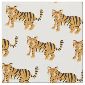 Tiger Kitty Stoff (Nahaufnahme)