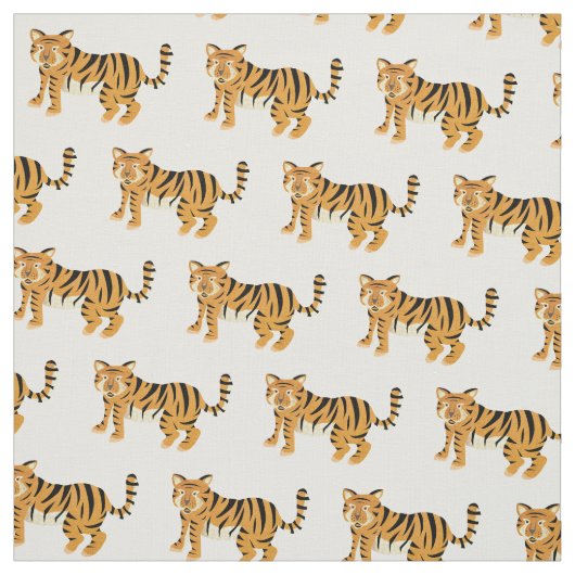Tiger Kitty Stoff (Muster)