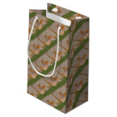 Tiger Kleine Geschenktüte (Rückseite Schrägansicht)