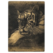 Tiger Klemmbrett (Rückseite)