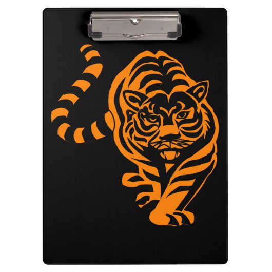 Tiger Klemmbrett (Vorderseite)