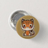 Tiger-Knopf Button (Vorne & Hinten)