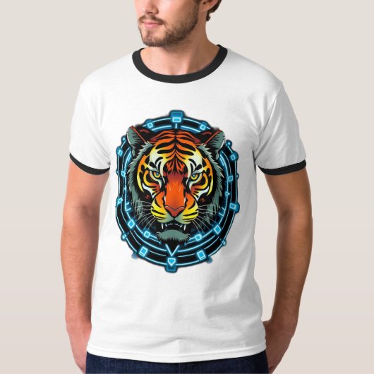 „Tiger – König des Dschungels“ T-Shirt (Vorderseite)