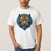 „Tiger – König des Dschungels“ T-Shirt (Vorderseite)