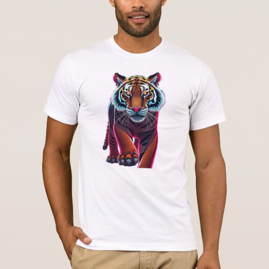 „Tiger – König des Dschungels“ T-Shirt (Vorderseite)