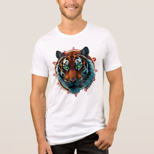 „Tiger – König des Dschungels“ Tri-Blend Shirt