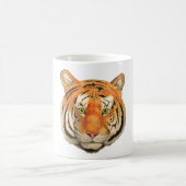 Tiger-Kopf Kaffeetasse (Mittel)