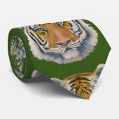 Tiger Krawatte (Gerollt)