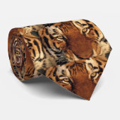 Tiger Krawatte (Gerollt)