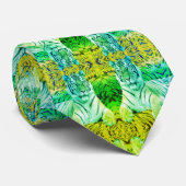 Tiger-Krawatte Krawatte (Gerollt)