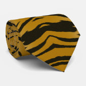 Tiger-Krawatte Krawatte (Gerollt)