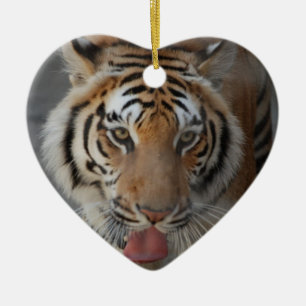 Tiger küsst Verzierung Keramik Ornament