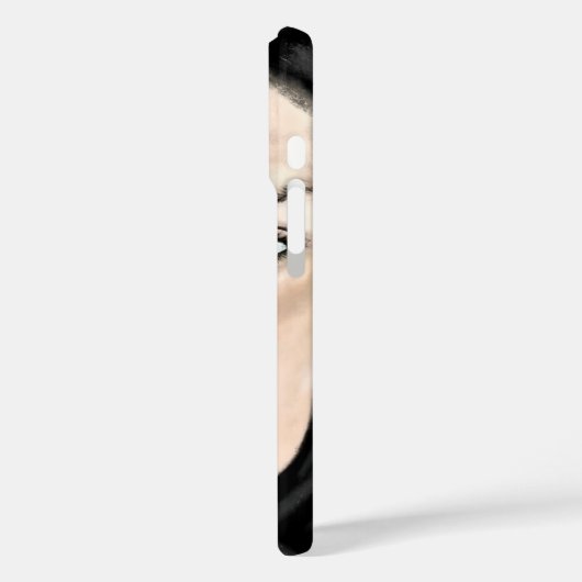 Tiger Lady iPhone Case (Rückseite / Links)