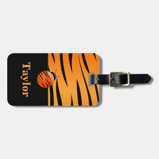 Tiger Ladybug Gepäckanhänger (Vorderseite horizontal)