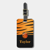 Tiger Ladybug Gepäckanhänger (Vorderseite vertikal)