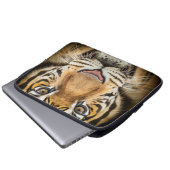 Tiger Laptop Sleeve (Vorne Knopf)