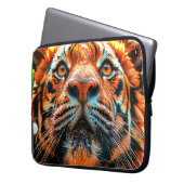 Tiger Laptopschutzhülle (Vorderseite Links)