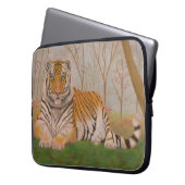 Tiger Laptopschutzhülle (Vorderseite Links)
