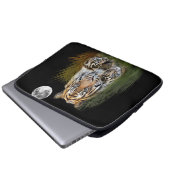 Tiger Laptopschutzhülle (Vorne Knopf)
