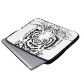 Tiger Laptopschutzhülle (Vorne Knopf)