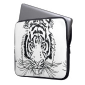 Tiger Laptopschutzhülle (Vorderseite Links)