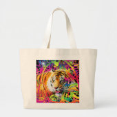 Tiger Large Toto Bag Jumbo Stoffbeutel (Vorne)