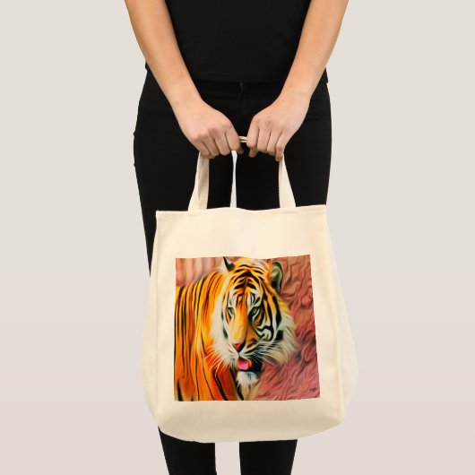 Tiger Large Toto Bag Tragetasche (Vorderseite (Produkt))