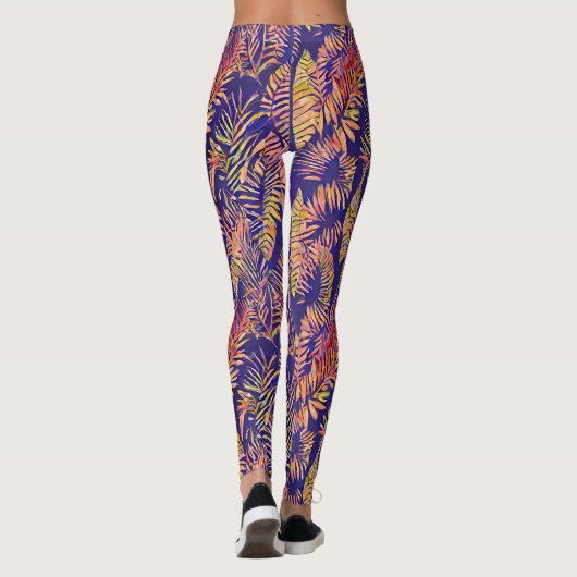 Tiger Leaf Leggings (Rückseite)