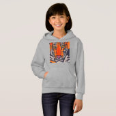 Tiger (lebendig) - Mädchen Hoodie (Vorne ganz)