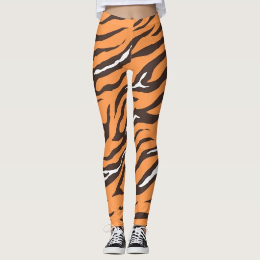 Tiger Legging - Fitness Legging - Sport Legging Leggings (Vorderseite)