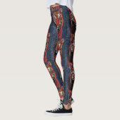 TIGER LEGGINGS VON KÜNSTLER PAULA REILLY. (Links)