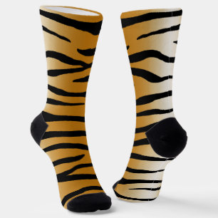 Tiger Legs Funny Animal Print Socken