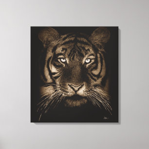 Tiger Leinwand Art