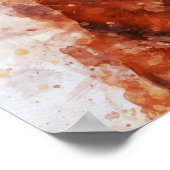 Tiger Leinwand Art Poster (Ecke)