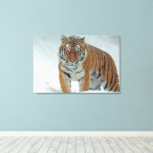 Tiger Leinwanddruck (Insitu (Holzboden))