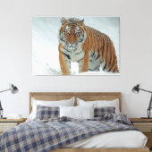 Tiger Leinwanddruck (Insitu (Schlafzimmer))