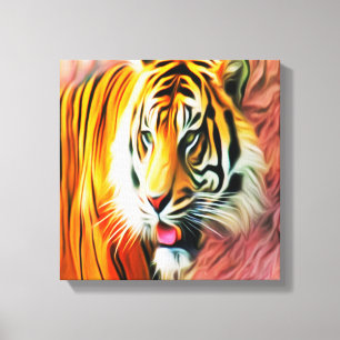 Tiger Leinwanddruck