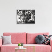 Tiger Leinwanddruck (Insitu (Wohnzimmer))