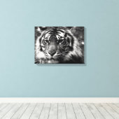 Tiger Leinwanddruck (Insitu (Holzboden))