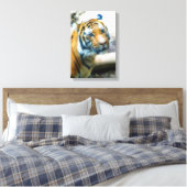 Tiger Leinwanddruck (Insitu (Schlafzimmer))