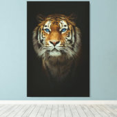 Tiger Leinwanddruck (Insitu (Holzboden))