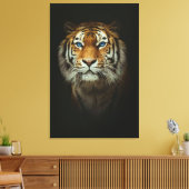 Tiger Leinwanddruck (Insitu (Wohnzimmer))