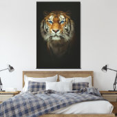 Tiger Leinwanddruck (Insitu (Schlafzimmer))