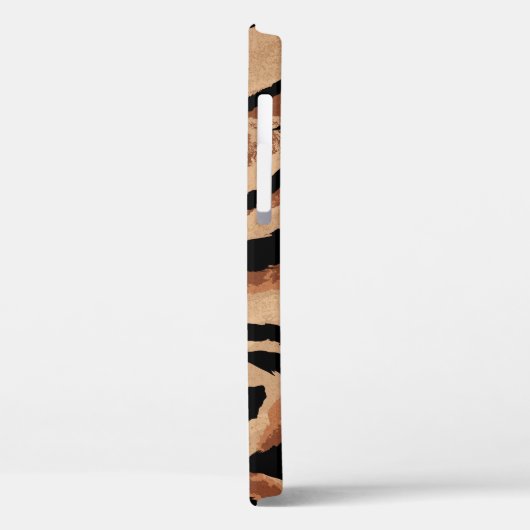 Tiger Leopard: Tierhaut nahtlos Case-Mate iPhone Hülle (Rückseite / Links)