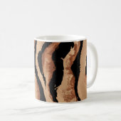 Tiger Leopard: Tierhaut nahtlos Kaffeetasse (VorderseiteRechts)
